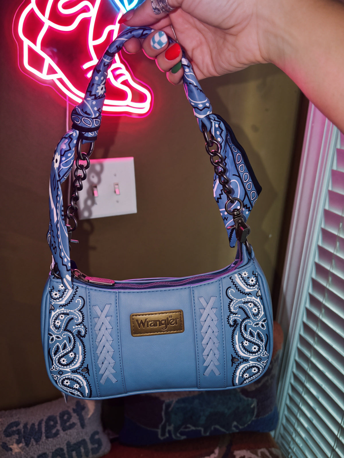 Wrangler Paisley Shoulder Bag