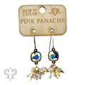 Bead cluster dangle earring with crystals from Swarovski®- LC
