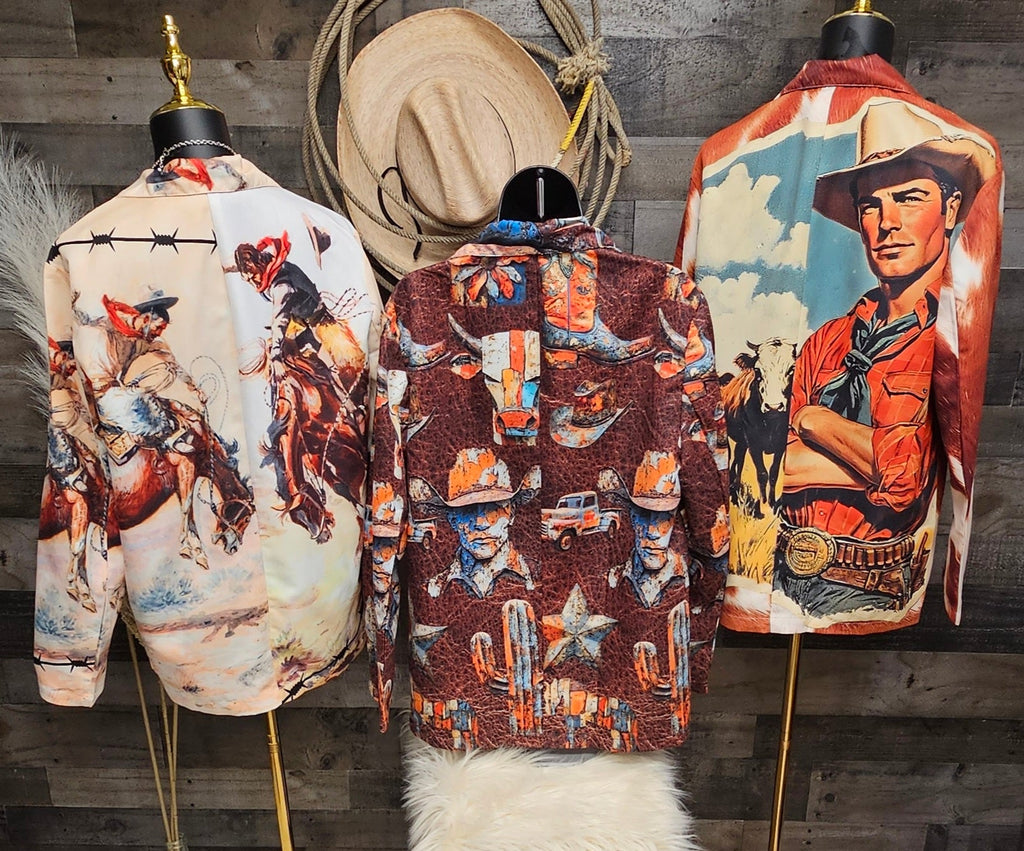 Cattle Rancher Western Blazer